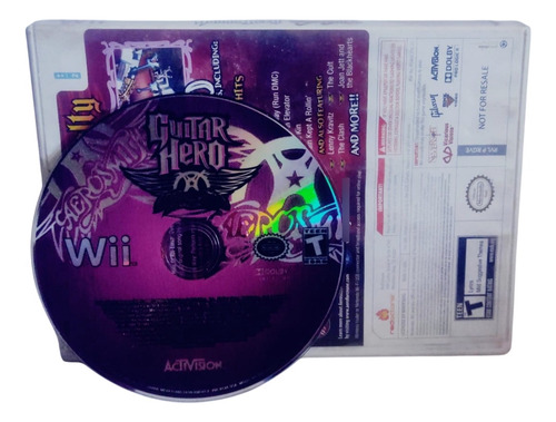 Guitar Hero: Aerosmith Wii (Reacondicionado)