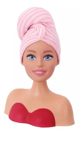 Boneca Barbie Busto Pentear Cabelos Pupee 1255 – Starhouse Mega Store