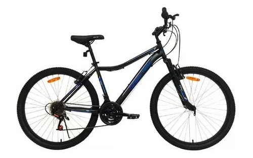 Bicicleta Ozark Trail 26 Mujer Color Negro Letras Moradas