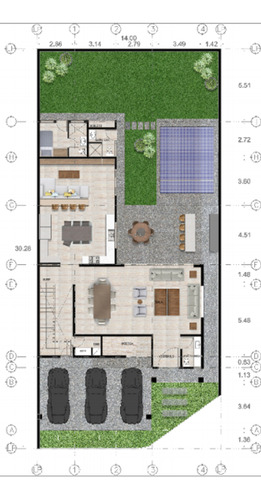 Casa En Venta En Los Azulejos, Carretera Nacional