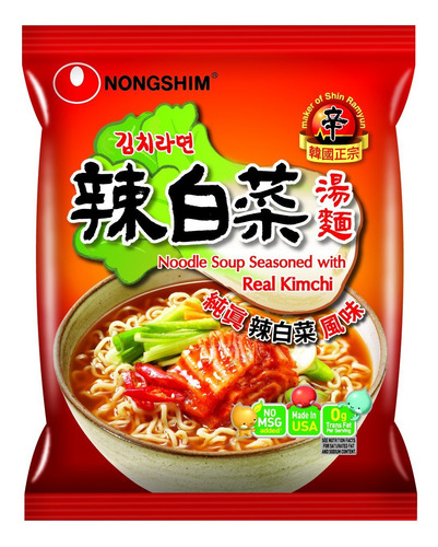 Ramen Coreano Variedad Nongshim Instantáneo 140 G