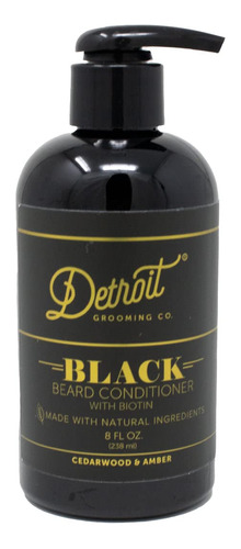 Detroit Grooming Co. Acondicionador De Barba Con Biotina, Ed