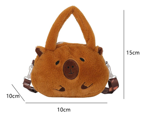 Bolso Bandolera De Felpa De Para Mujer, Bolso De Mano Para