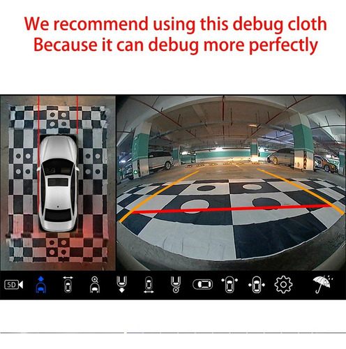 Cámara De 360 Grados For Coche Ahd 3d Cámara De Coche 360 G