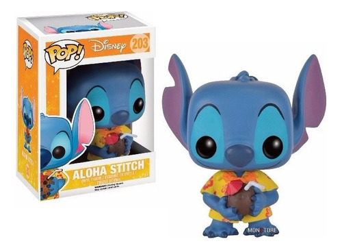 Funko Pop Disney Aloha Stitch #203 Exclusive Lilo & Stitch