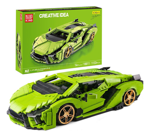 Mould King 10011 Mini Sai Sports Car Moc