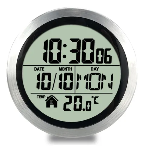 Lxszrph Reloj De Ducha Luminoso De Baño Reloj De Pared .