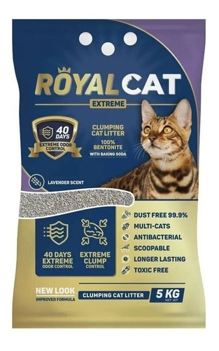 Arena Royal Cat Scoopable 5kg Aroma Lavanda