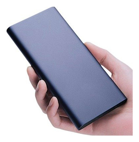 Power Bank 5000 Mah Cargador Portatil Celular Smartphone Negro