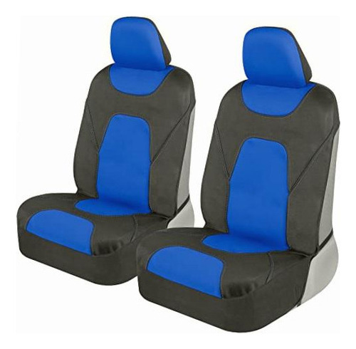 Motor Trend Aquashield Car Seat Covers For Front Seats, Blue