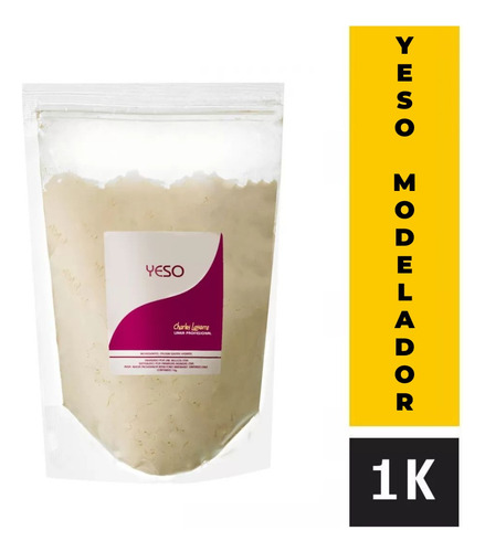 Imagen 1 de 4 de Yeso Para Yesoterapia Modelador 1kg