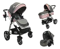 Comprar Carriola 4 En 1 Angelin Con Portabebe Bambineto Is-999a