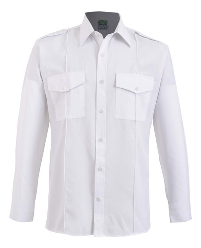 Camisa De Seguridad Con Charreteras: Resistente Y Durable