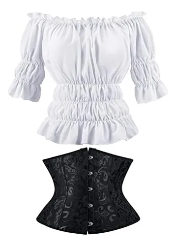 Blusa pirata mujer new arrivals