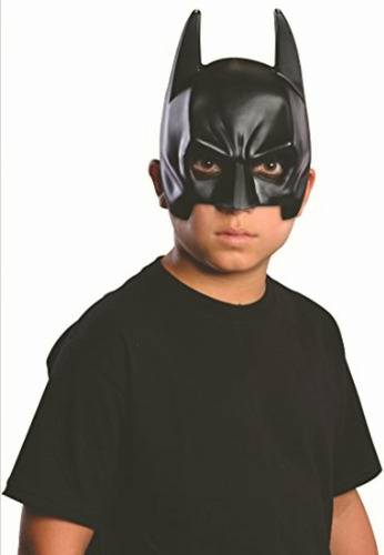 Rubie's Costume Batman Máscara De Vinilo Sin Barbilla Para