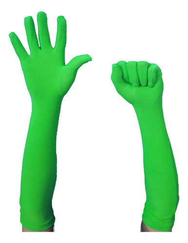 Chromakey - Guantes De Cromo Verde Para Llaves, Con Efectos