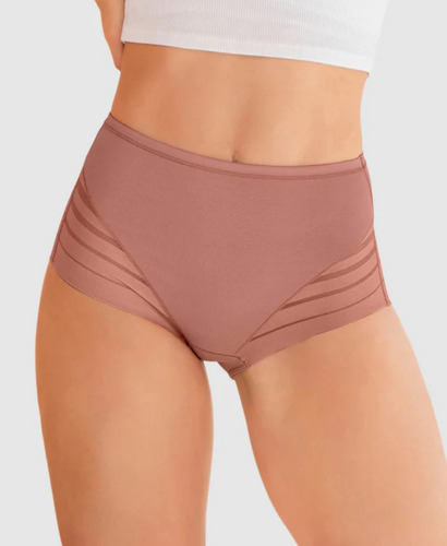 Leonisa Calzón Control Abdomen Talla M  Rosa Medio 012903