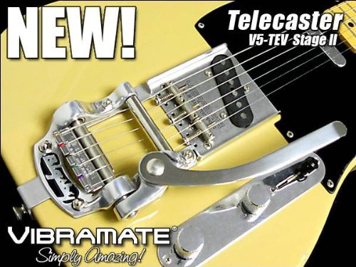 Vibramate V5-tev Telecaster Kit Montaje Adaptador Para B5