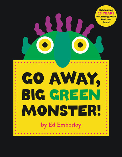 Go Away, Big Green Monster! - Ed Emberley, de Emberley, Ed. Editorial Little Brown Usa, tapa dura en inglés internacional