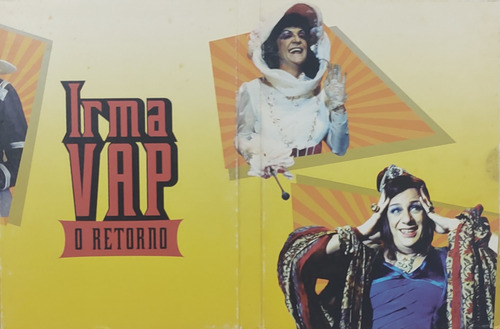 Dvd Irma Vap O Retorno Marco Manini E Ney Latorraca Duplo (Usado)
