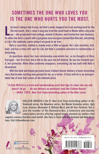 Libro: It Ends With Us: Um Romance (versão Em Inglês)