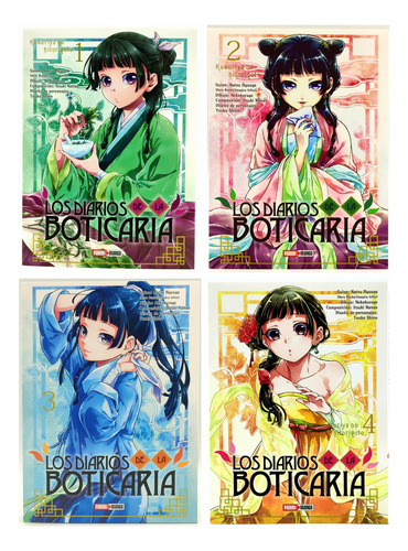 Los Diarios De La Boticaria Tomos A Escoger Manga Panini