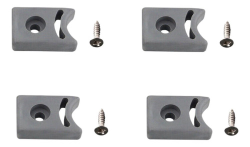 4 X 4 Uds Topes De Puerta Parachoques De Puerta De