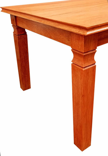 Mesa De Comedor Madera Tornillo,modelo Bahia