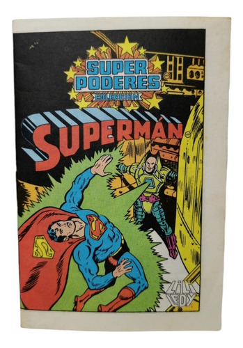 Lili Ledy Super Poderes Superman Mini Comic Vintage 1983