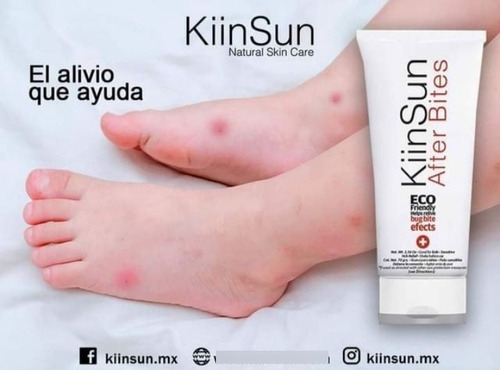 Imagen 3 de 9 de Repelente Liquido Y After Bites Kiin Sun 70 Ml