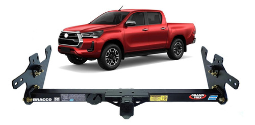 Enganche Bracco Maxitracc 3500 Kg Toyota Hilux 2016-2020