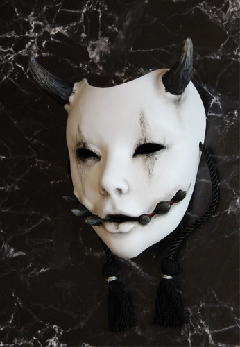 Máscara Sculpture Shinigami Decorativa
