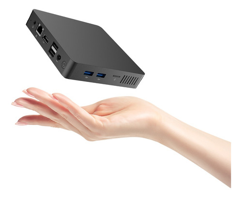 Mini Pc Teclast M2 N4000 6gb Ddr4 64gb Ssd Intel N4000 Windows 11 Pro 127V Negro