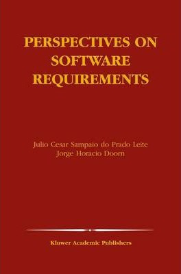 Libro Perspectives On Software Requirements - Julio Cesar...