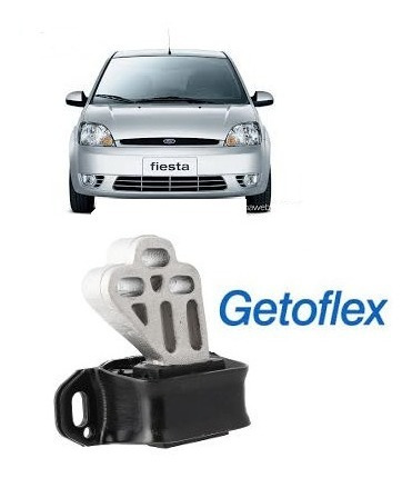 Calço Coxim Direito Motor Fiesta Courier Ka - Orig. Getoflex