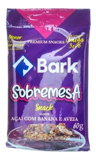 Bifinho Snack Premium Sobremesa Açai Banana E Aveia Bark 60g