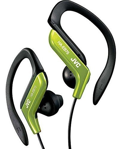 Jvc Haeb75g Deportes Clip De Auriculares, Verde.