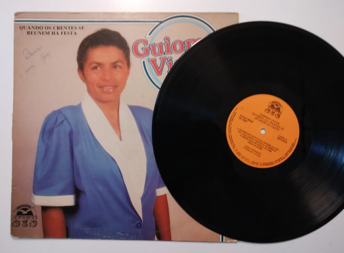 Lp Disco Vinil Evangélico Guiomar Victor Quando Os Crentes Se Reúnem Há Festa 1987- Leia A Descrição Do Produto (Usado)