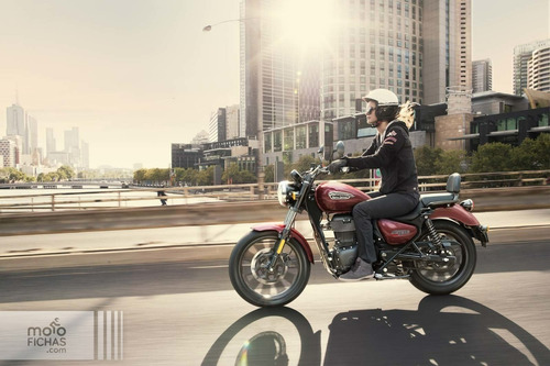 Imagen 24 de 25 de Royal Enfield Meteor 350 Stellar Marine Disponible Ya