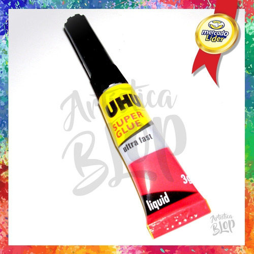 Uhu Super Glue Pegamento Instantaneo Super Rapido Pomo X 3g