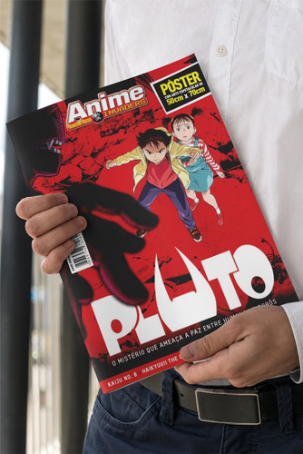 Superpôster Anime Invaders - Pluto, De Editora Europa. Editorial Europa, Capa Mole, Edição 2024-06-24 00:00:00 Em Português