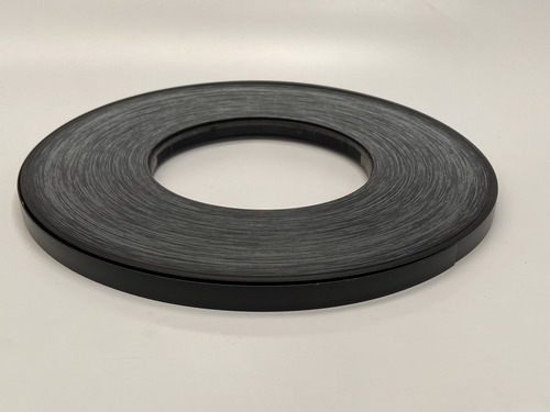 Cubre Canto Pvc Negro 19mm X 1mm Cintilla 100 Metros