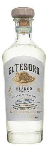 Tequila El Tesoro Blanco 750 Ml