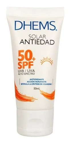 Solar Antiedad Sin Color Dhems - Ml A $1698