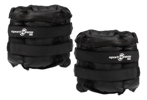 Pesas Tobilleras 6kg Sportfitness Peso Graduable Gym