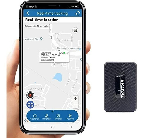 Gps Mini Carro Moto Niños Ubicación Tiempo Real Espia Imán
