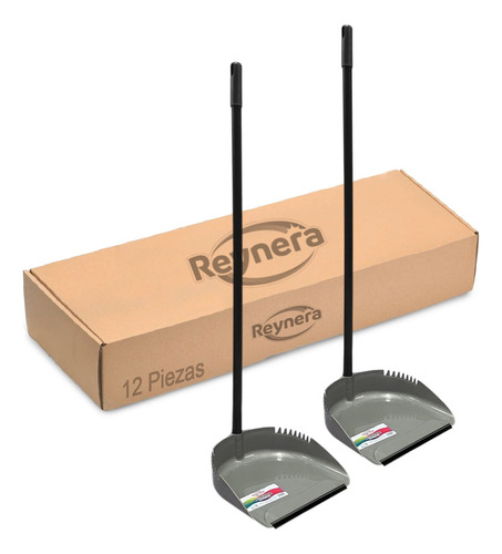 Recogedor Tradicional Con Mango Reynera Max 3-0-2229max 12pz