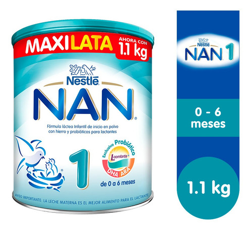 Imagen 1 de 2 de Nan® 1 L-comfortis De 1.1kg