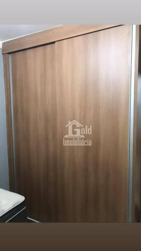 Apartamento Com 2 Dormitórios À Venda, 56 M² Por R$ 220.000 - Residencial Greenville - Ribeirão Preto/sp - Ap3104