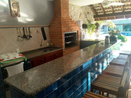 Chácara Com 3 Dormitórios À Venda, 2500 M² Por R$ 2.500.000,00 - Colinas Do Mosteiro De Itaici - Indaiatuba/sp - Ch0664